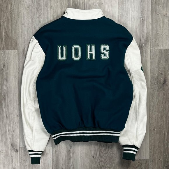 Vintage Canada Sportswear Co UOHS Deena Leather Varsity Jacket - Picture 6 of 11